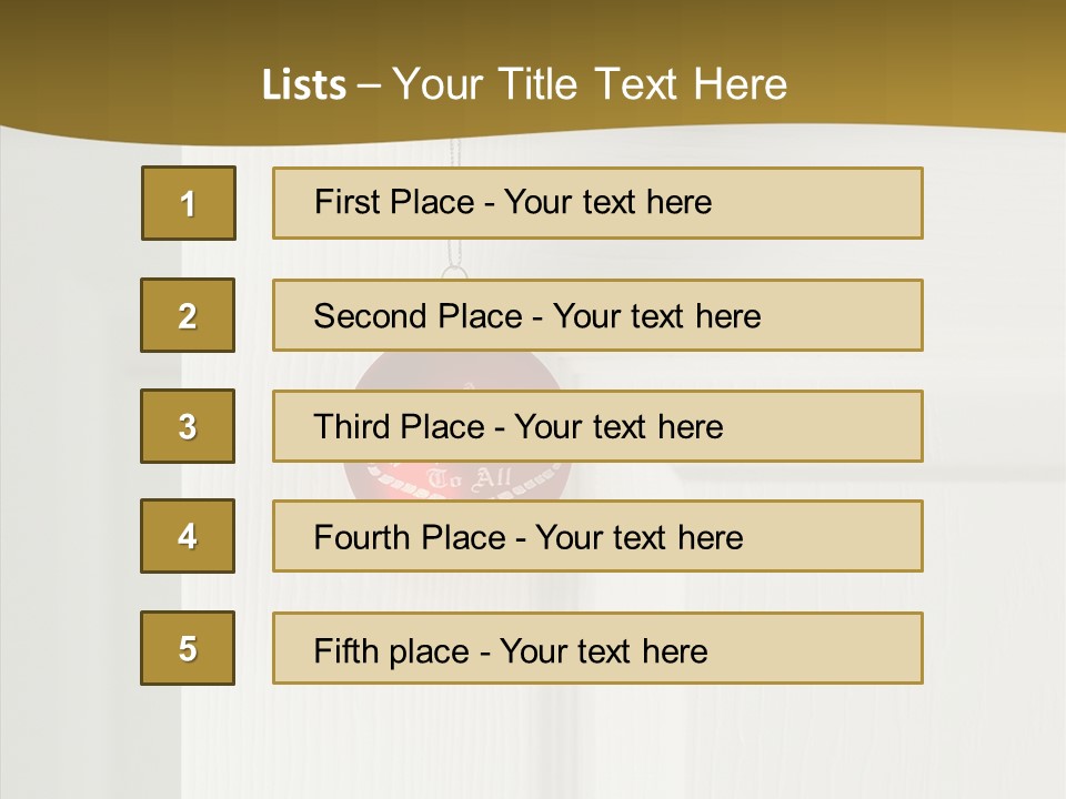 Tree Inside Gift PowerPoint Template