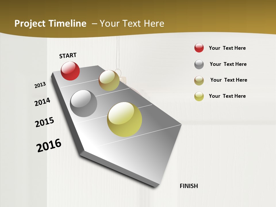 Tree Inside Gift PowerPoint Template