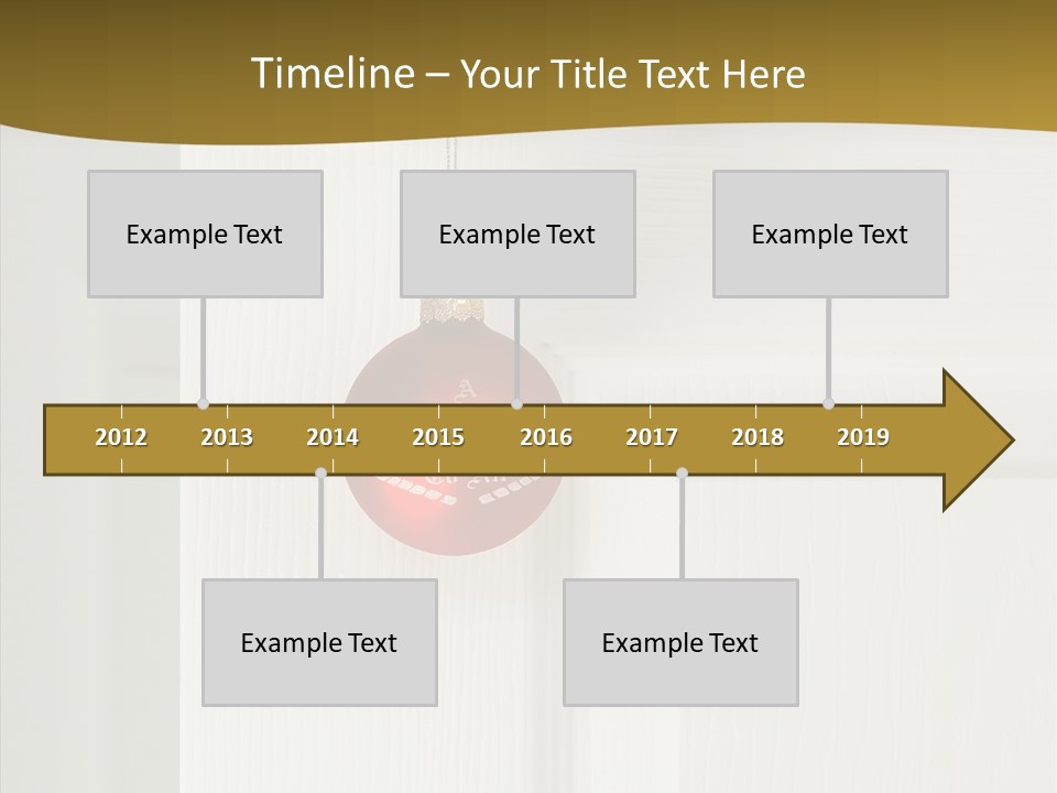 Tree Inside Gift PowerPoint Template