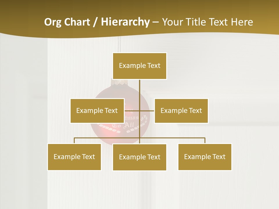 Tree Inside Gift PowerPoint Template