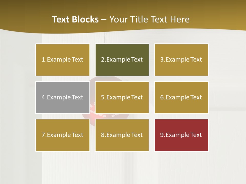 Tree Inside Gift PowerPoint Template