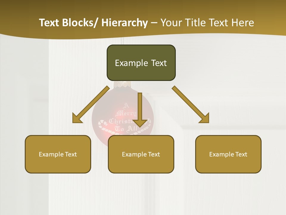 Tree Inside Gift PowerPoint Template