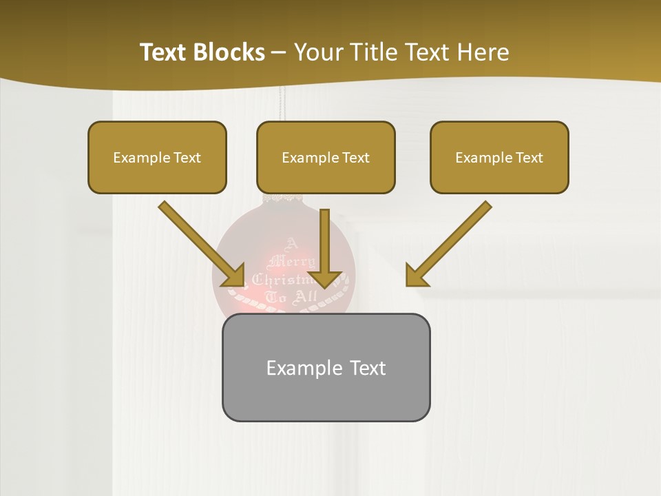 Tree Inside Gift PowerPoint Template