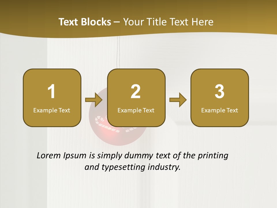 Tree Inside Gift PowerPoint Template