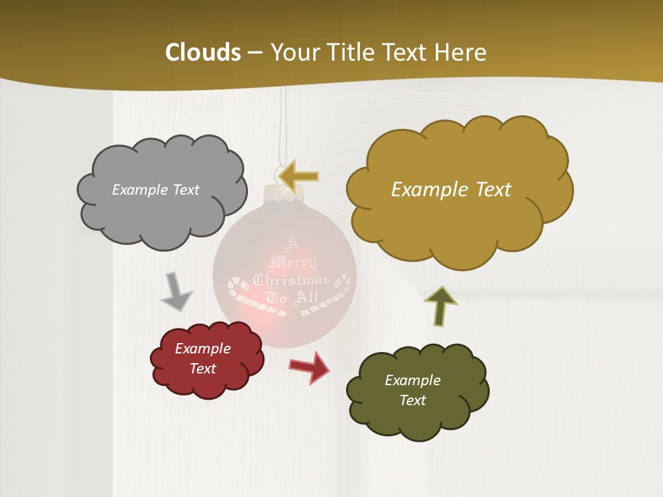 Tree Inside Gift PowerPoint Template