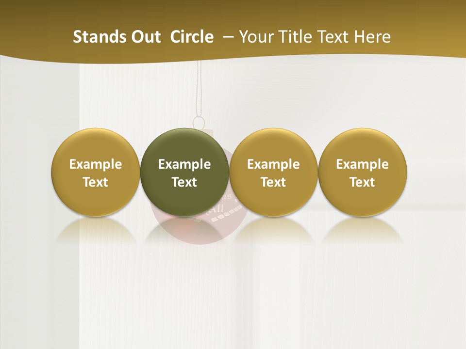 Tree Inside Gift PowerPoint Template