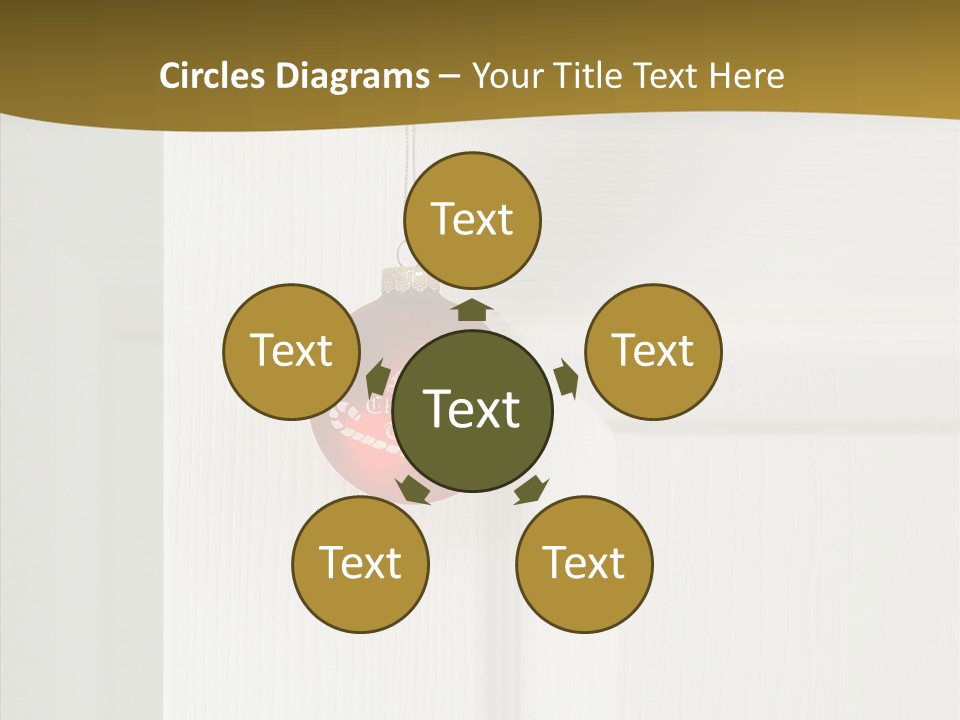 Tree Inside Gift PowerPoint Template