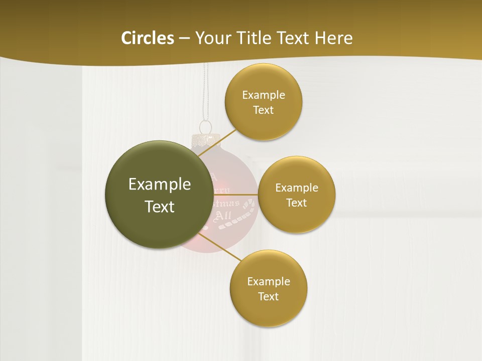 Tree Inside Gift PowerPoint Template