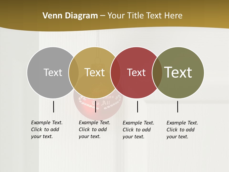 Tree Inside Gift PowerPoint Template