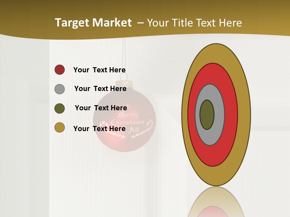 Tree Inside Gift PowerPoint Template