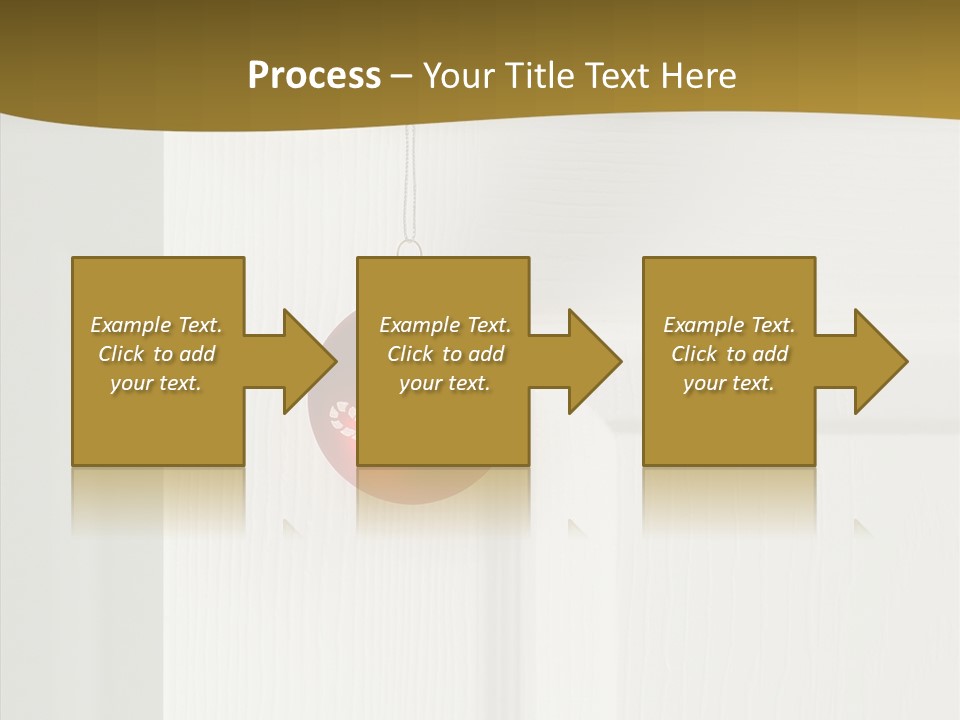 Tree Inside Gift PowerPoint Template