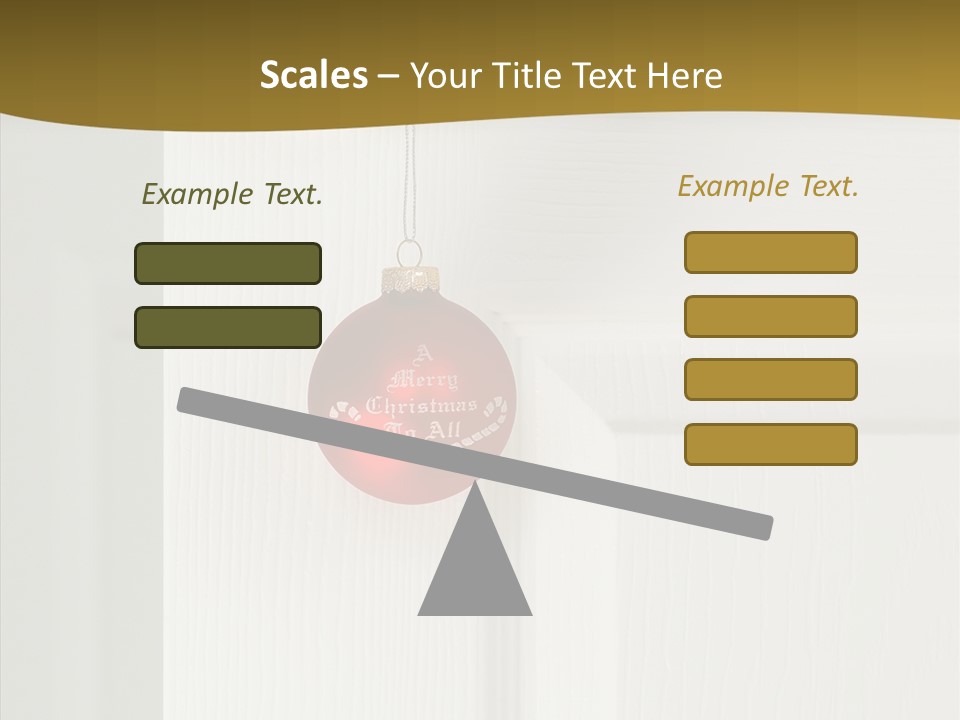 Tree Inside Gift PowerPoint Template