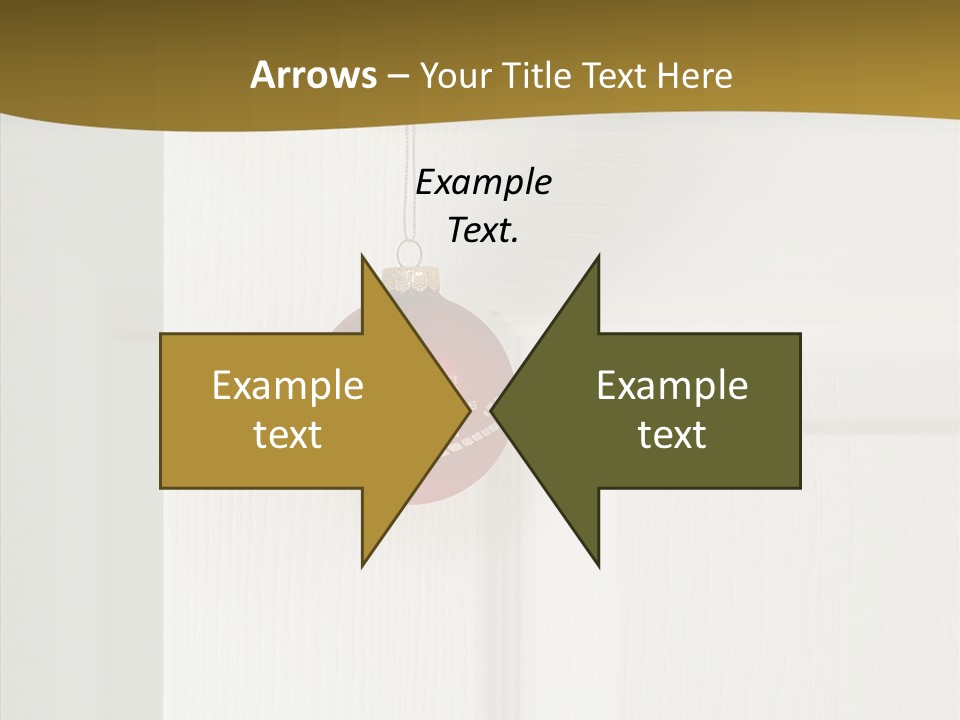 Tree Inside Gift PowerPoint Template