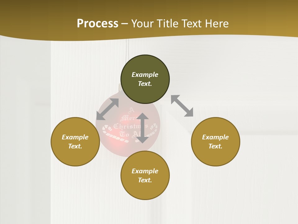 Tree Inside Gift PowerPoint Template