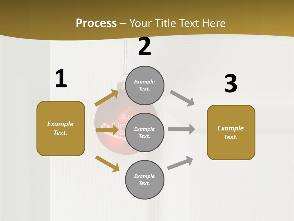Tree Inside Gift PowerPoint Template