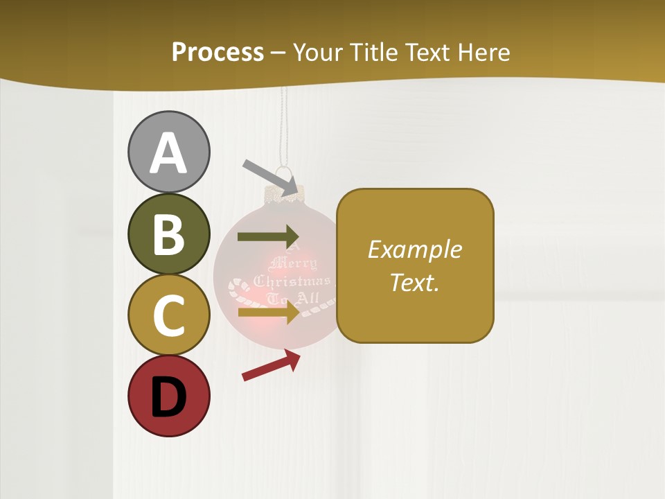 Tree Inside Gift PowerPoint Template