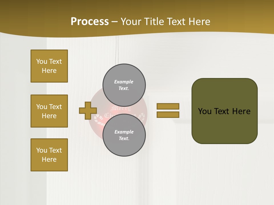 Tree Inside Gift PowerPoint Template