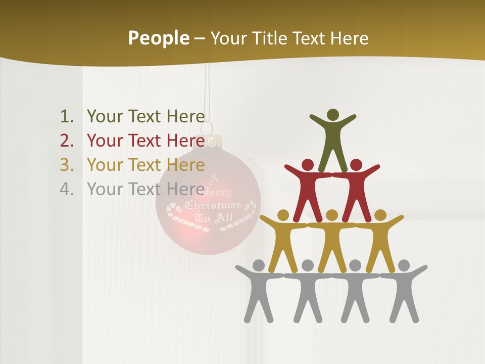 Tree Inside Gift PowerPoint Template