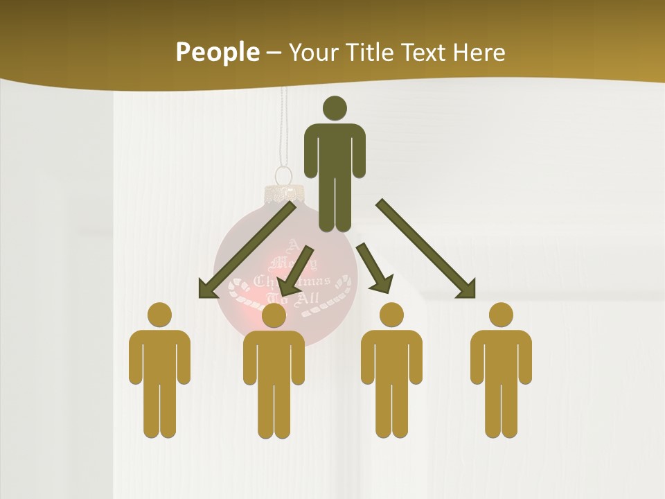 Tree Inside Gift PowerPoint Template