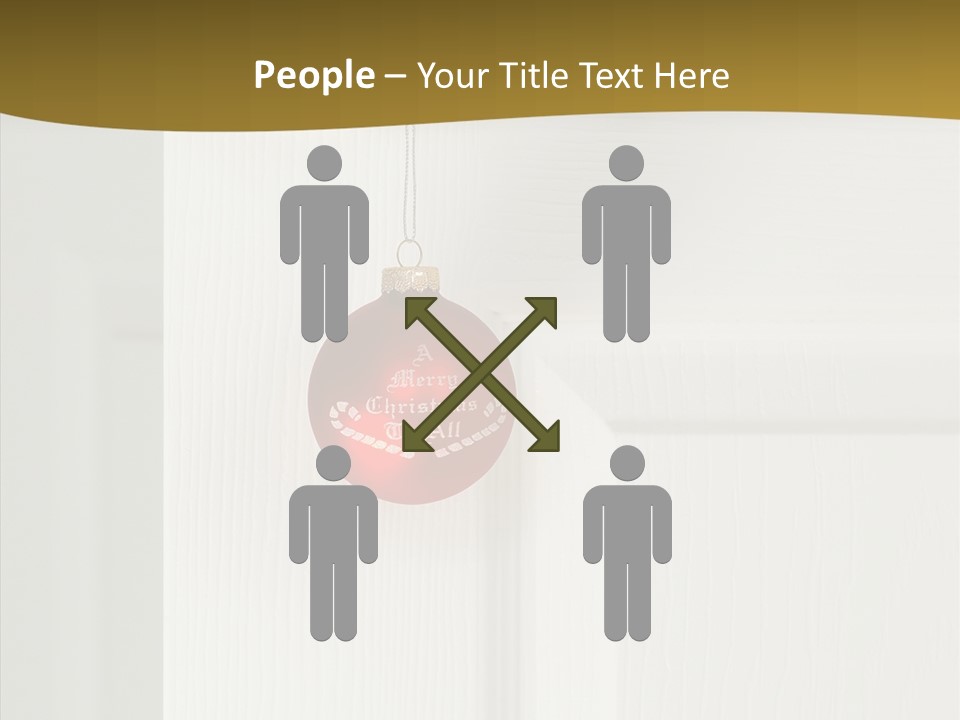 Tree Inside Gift PowerPoint Template