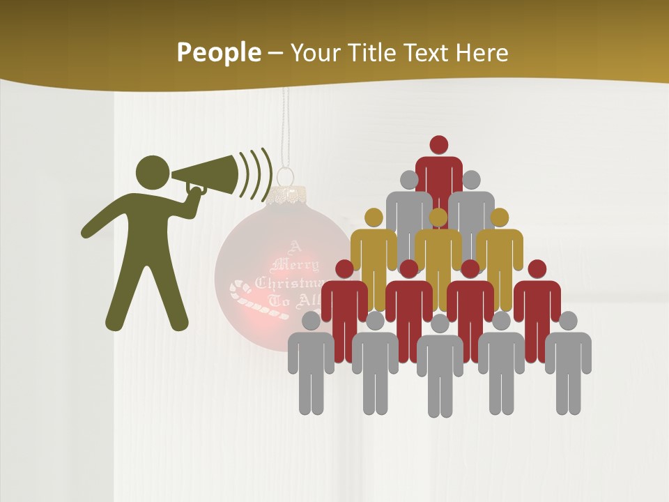 Tree Inside Gift PowerPoint Template