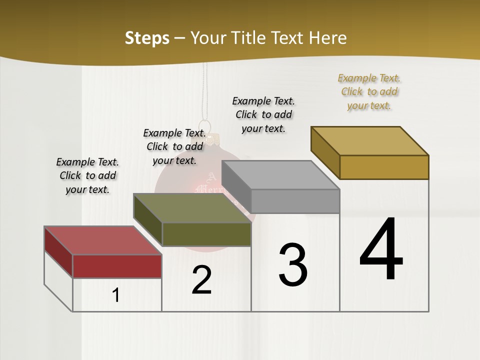 Tree Inside Gift PowerPoint Template