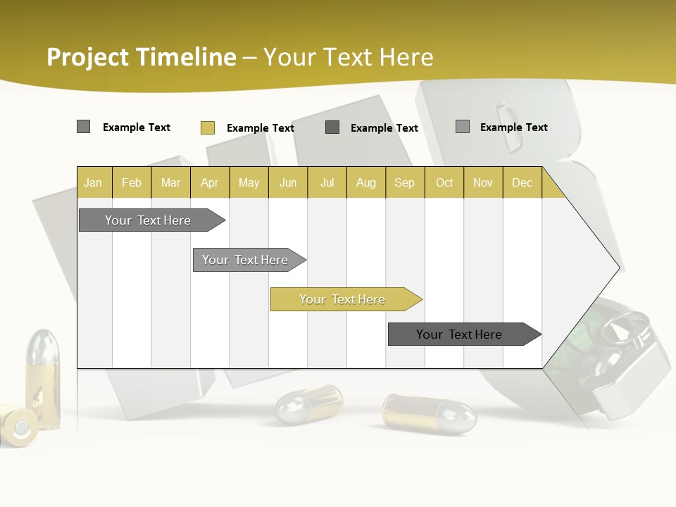 White Equipment Objects PowerPoint Template