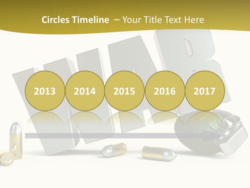 White Equipment Objects PowerPoint Template