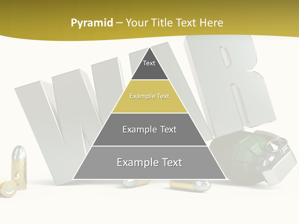 White Equipment Objects PowerPoint Template