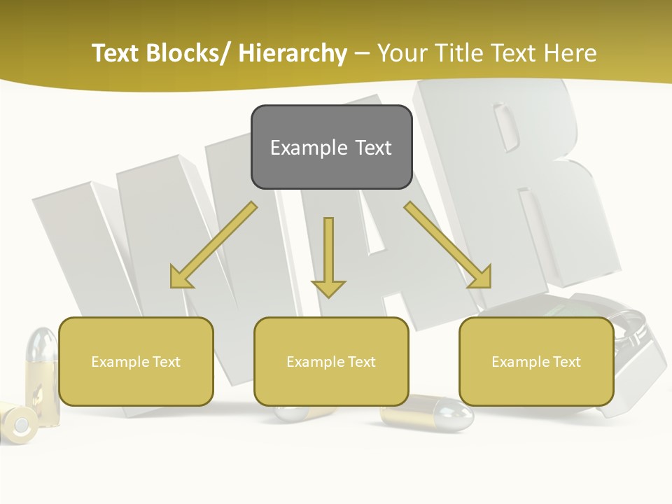 White Equipment Objects PowerPoint Template