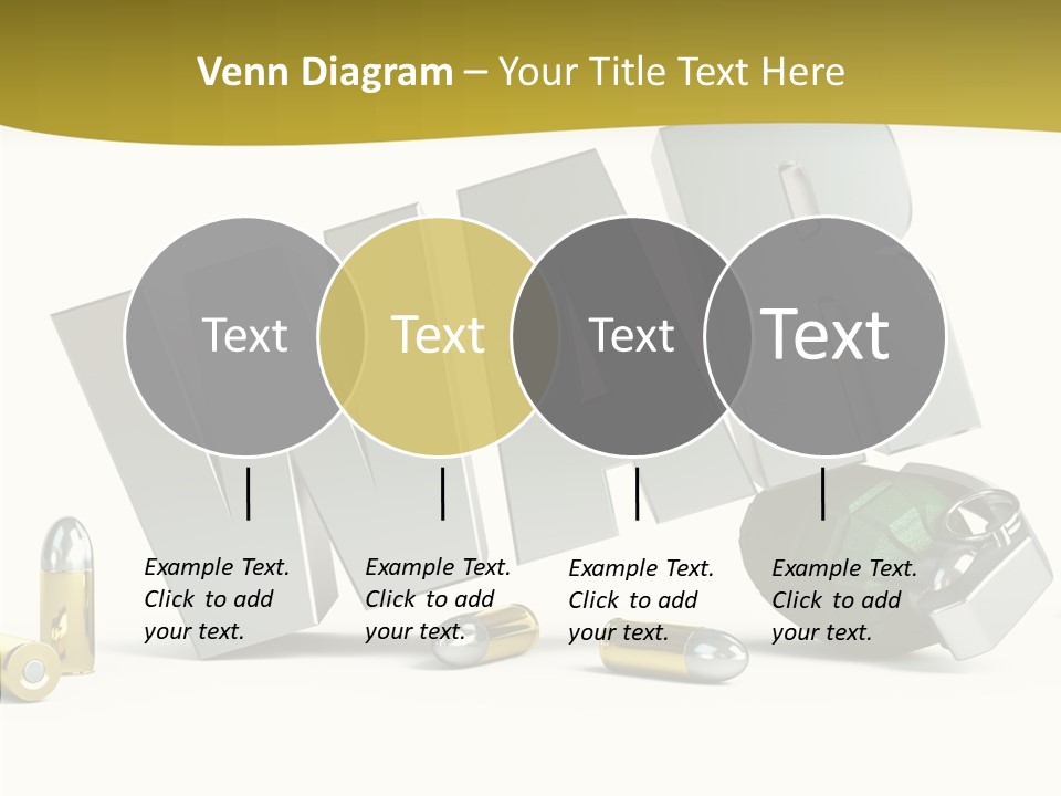 White Equipment Objects PowerPoint Template
