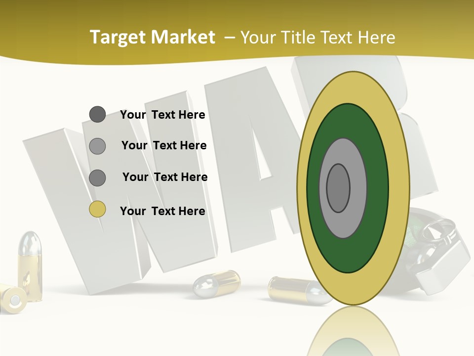 White Equipment Objects PowerPoint Template