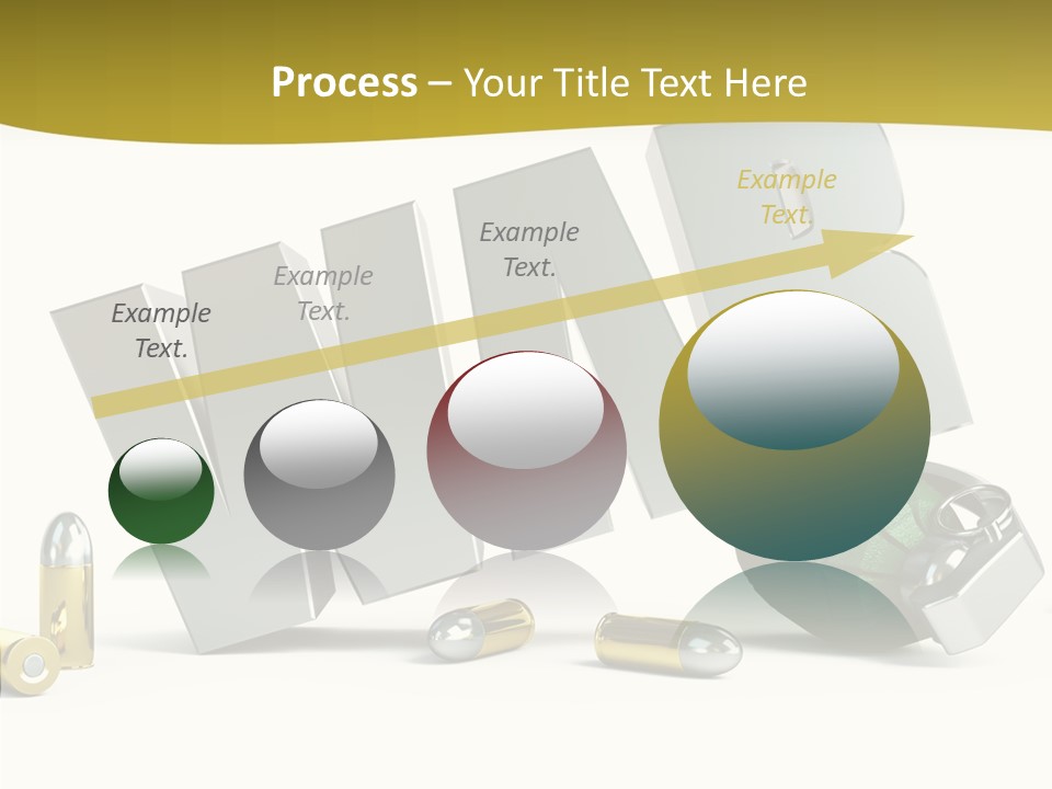 White Equipment Objects PowerPoint Template