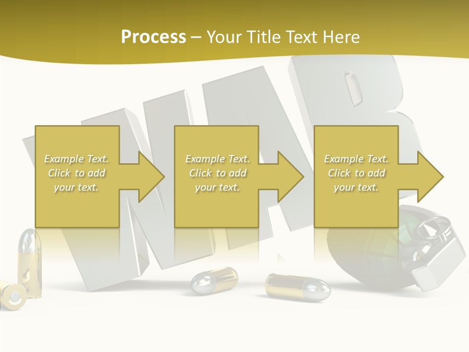White Equipment Objects PowerPoint Template