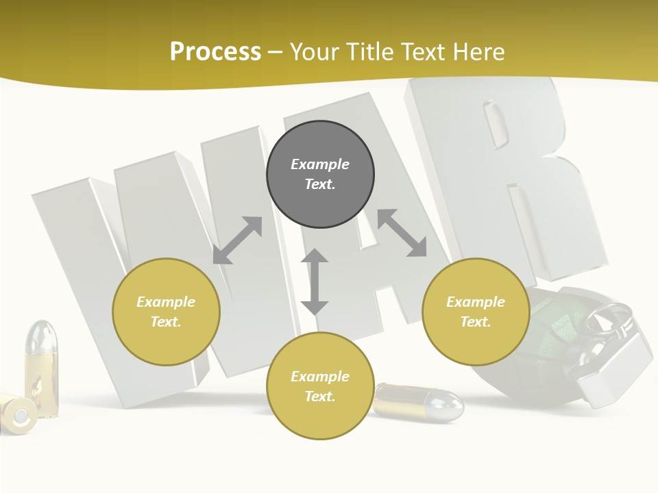 White Equipment Objects PowerPoint Template