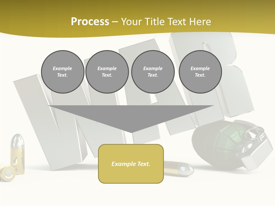 White Equipment Objects PowerPoint Template