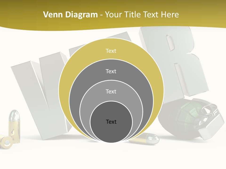 White Equipment Objects PowerPoint Template