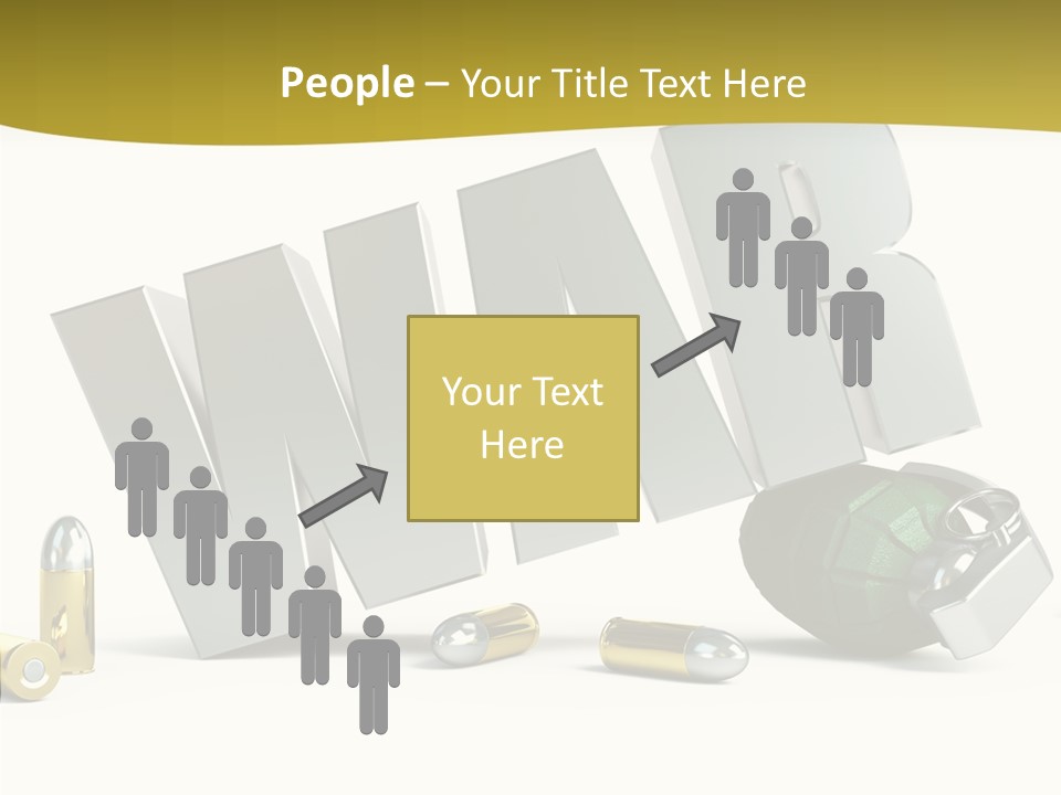 White Equipment Objects PowerPoint Template