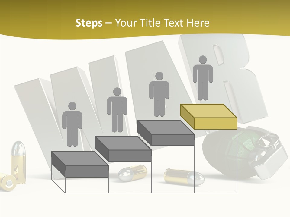 White Equipment Objects PowerPoint Template