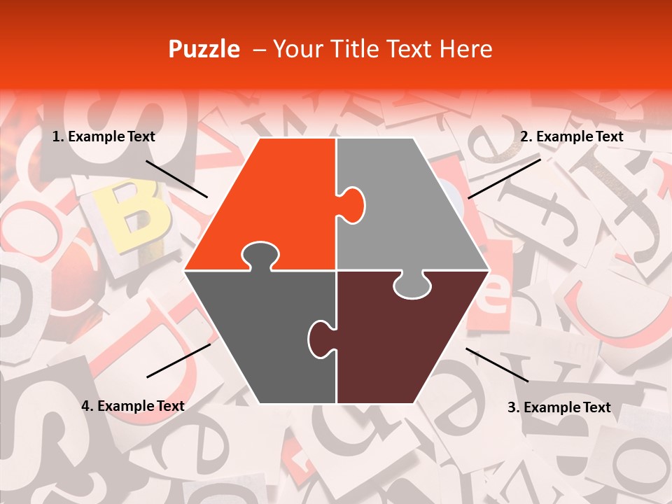 Letters Conditions Cataloger PowerPoint Template