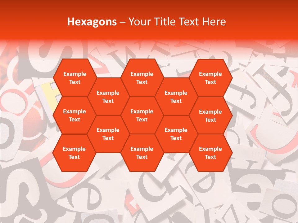 Letters Conditions Cataloger PowerPoint Template