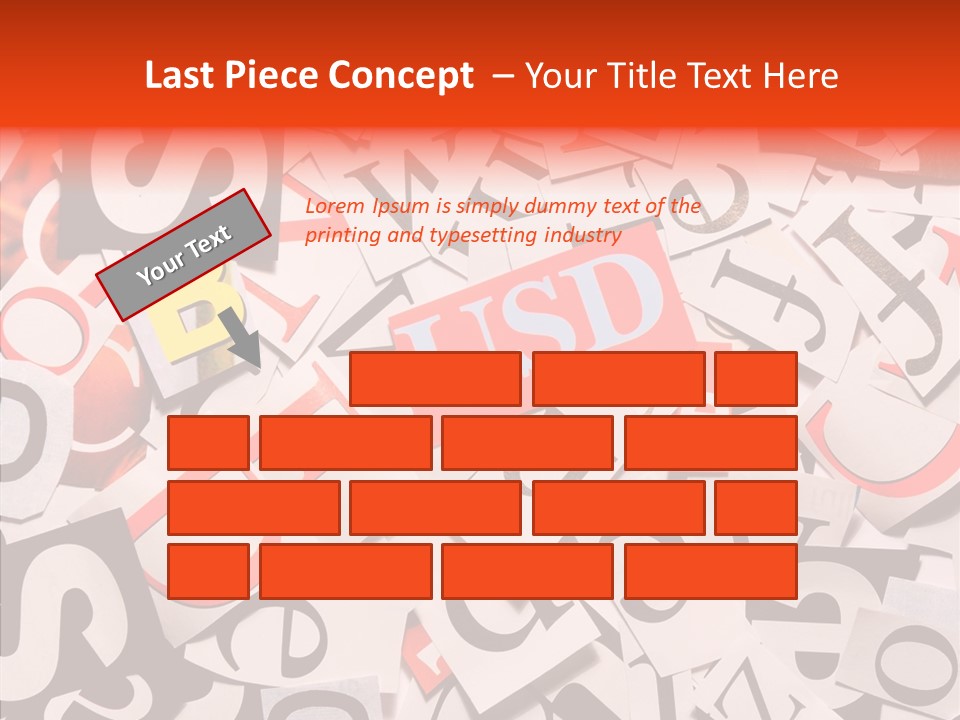 Letters Conditions Cataloger PowerPoint Template