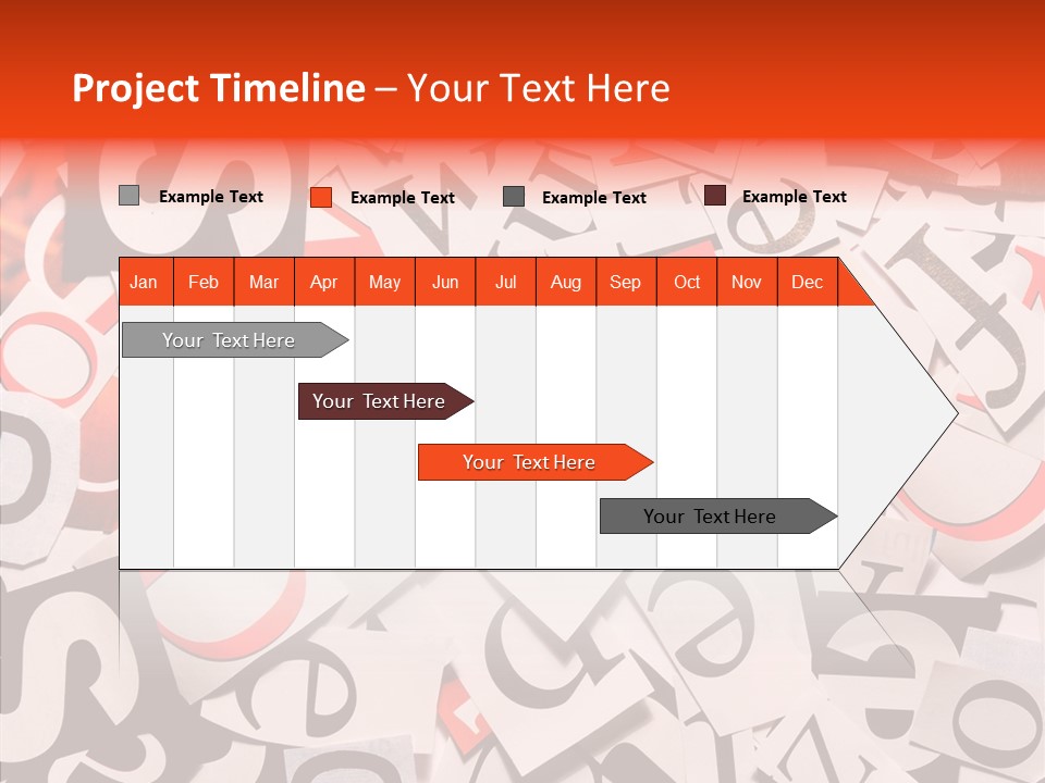 Letters Conditions Cataloger PowerPoint Template