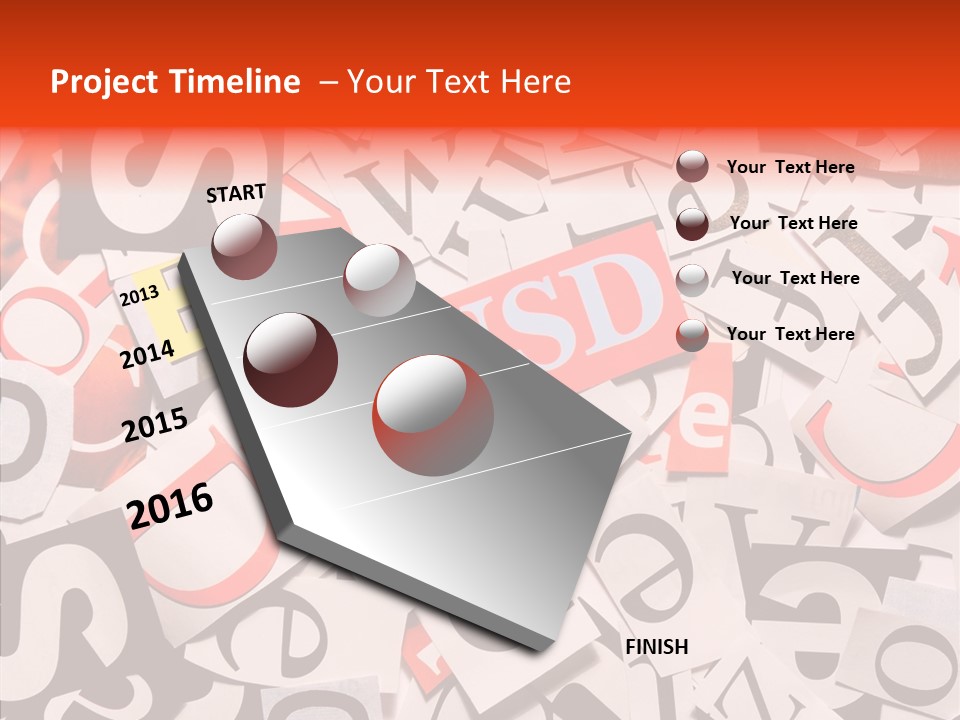 Letters Conditions Cataloger PowerPoint Template