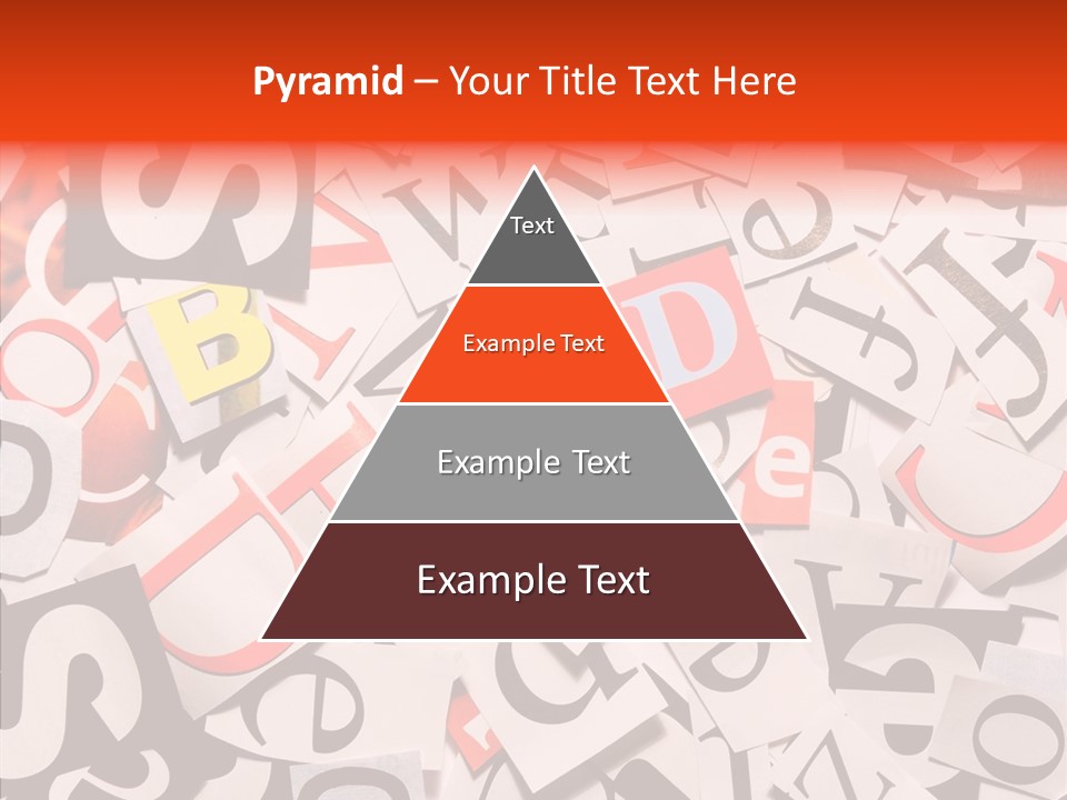 Letters Conditions Cataloger PowerPoint Template