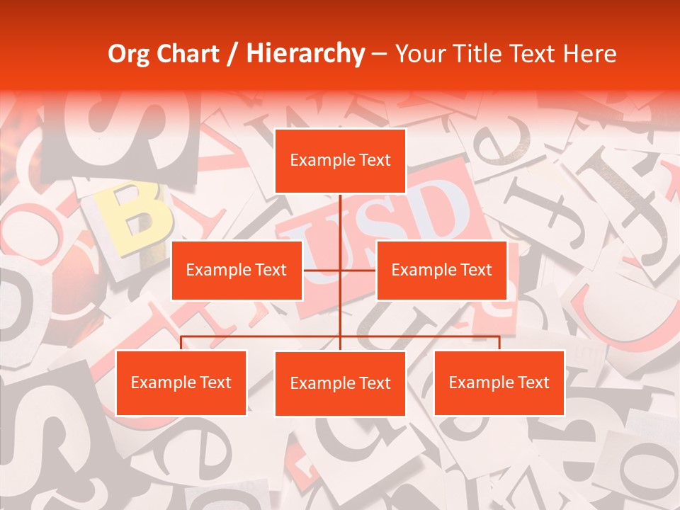 Letters Conditions Cataloger PowerPoint Template