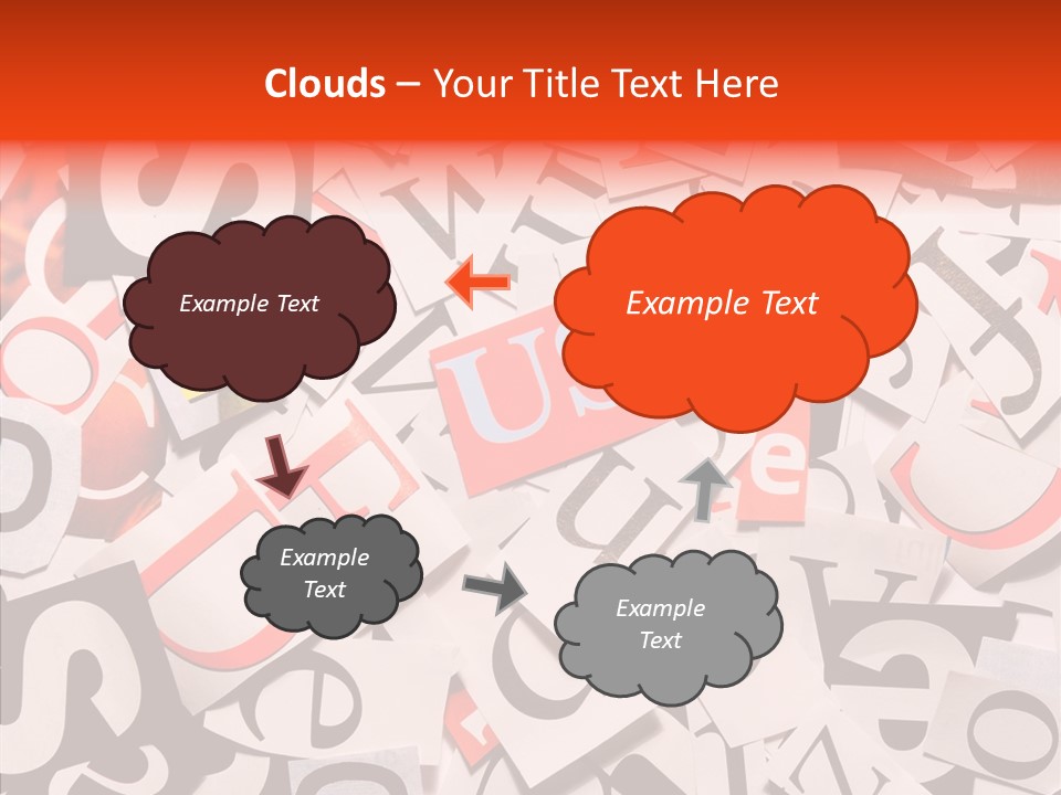 Letters Conditions Cataloger PowerPoint Template