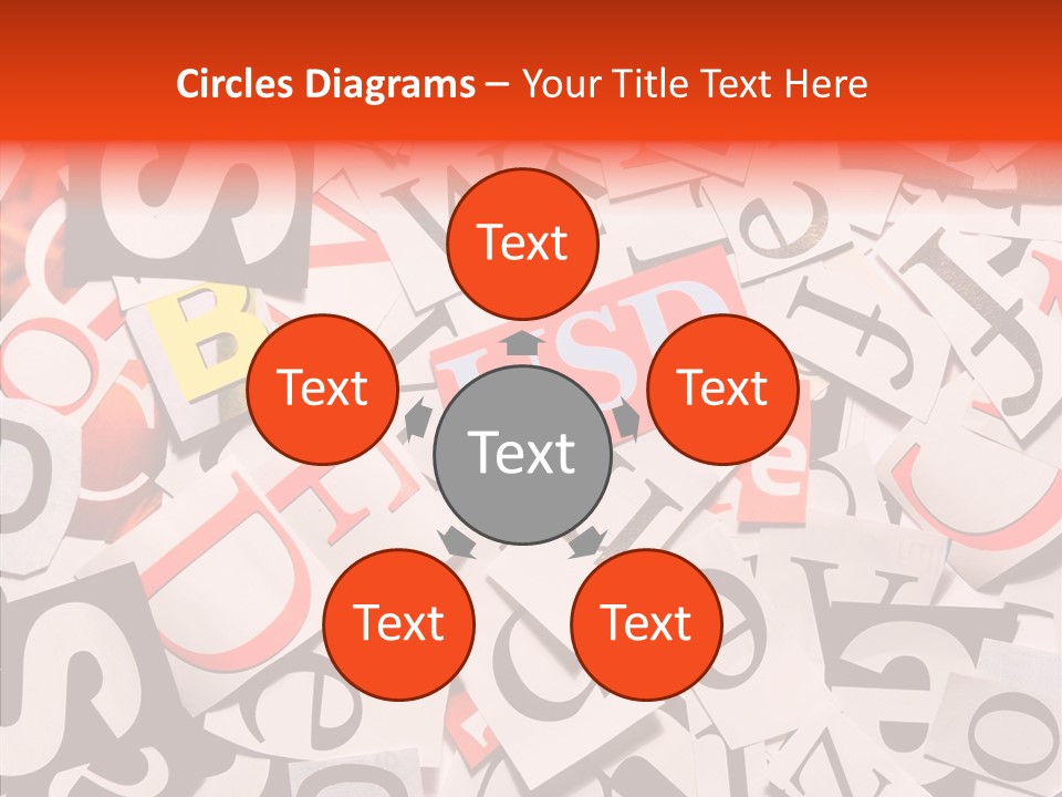 Letters Conditions Cataloger PowerPoint Template