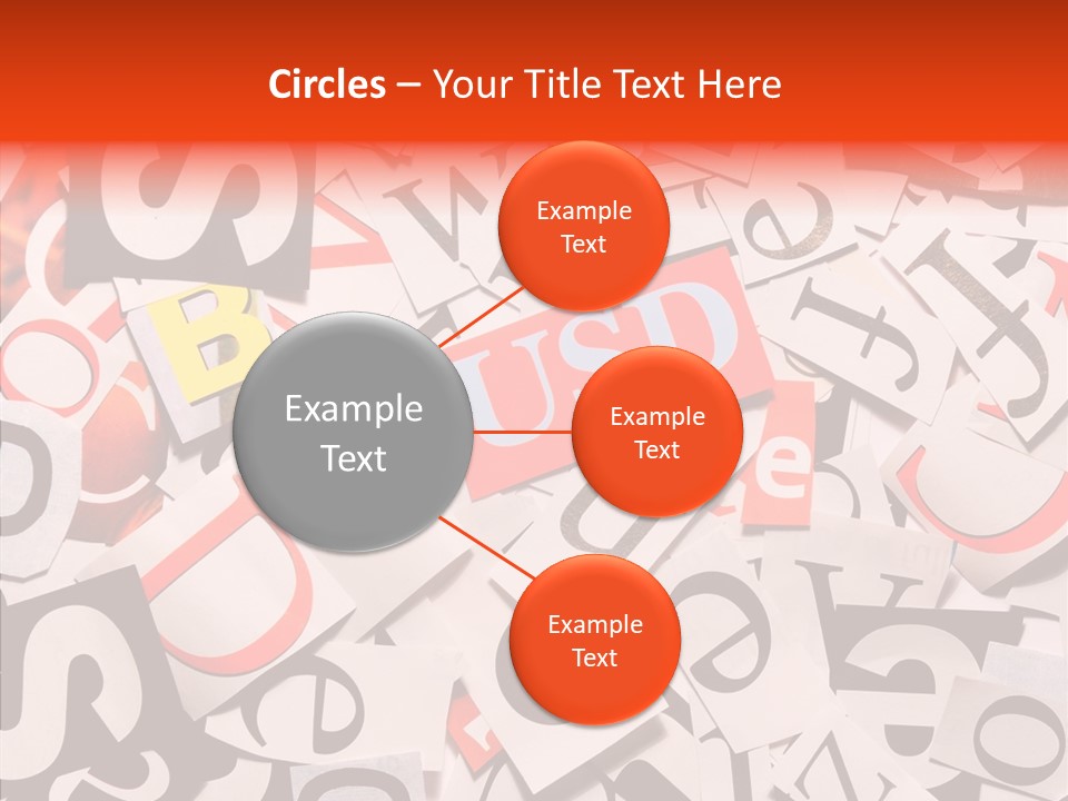 Letters Conditions Cataloger PowerPoint Template