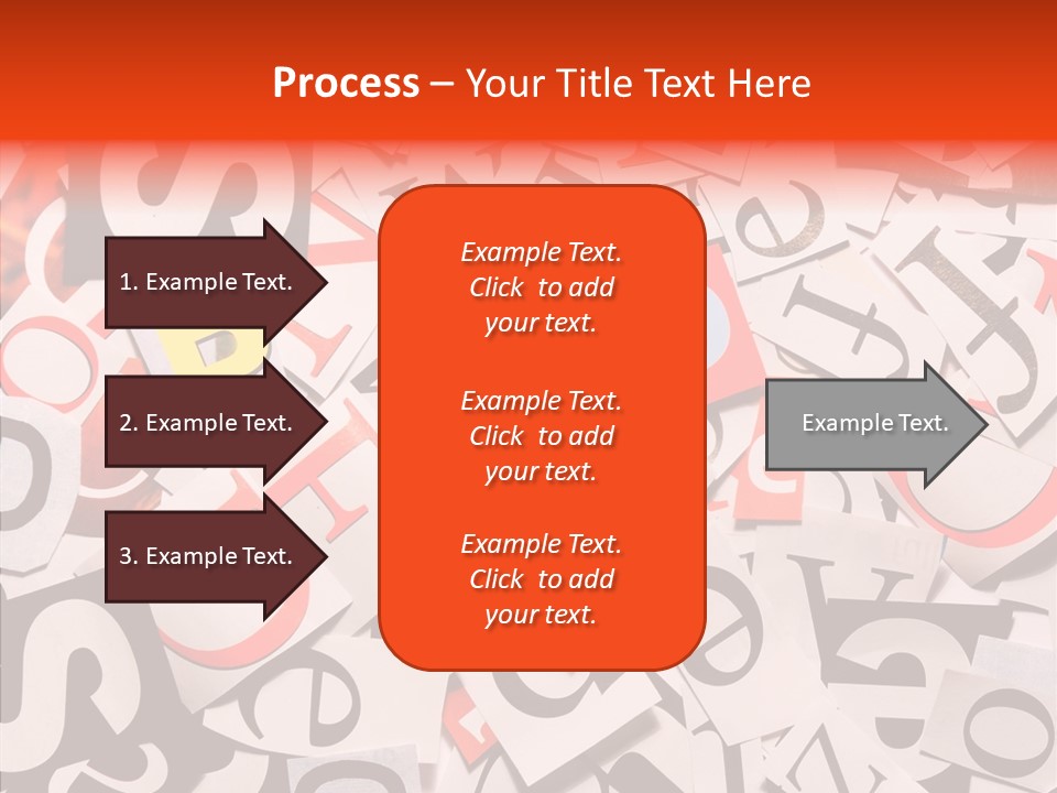 Letters Conditions Cataloger PowerPoint Template